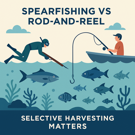 Spearfishing vs Rod-and-Reel: Why Selective Harvesting Matters