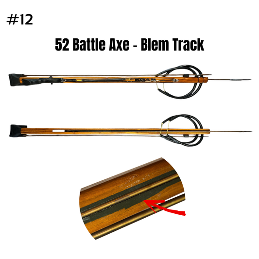 Black Friday Sale #12 - 52in Battle Axe, Blem Track