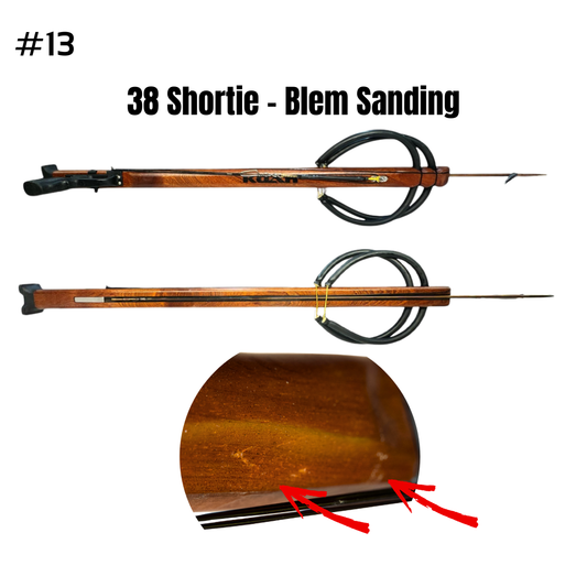 Black Friday Sale #13 - 38in Shortie, Blem Sanding on Stock