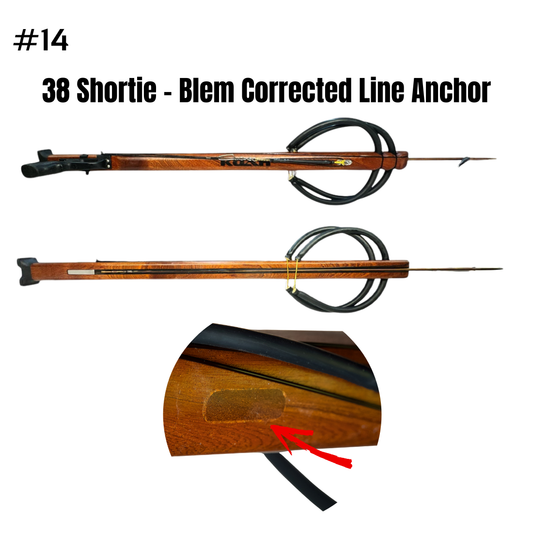Black Friday Sale #14 - 38in Shortie, Blem Corrected Line Anchor