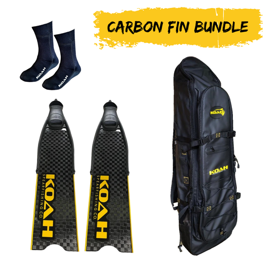 Black Friday Bundle - Carbon Longfins, Dive Socks and Fin Backpack