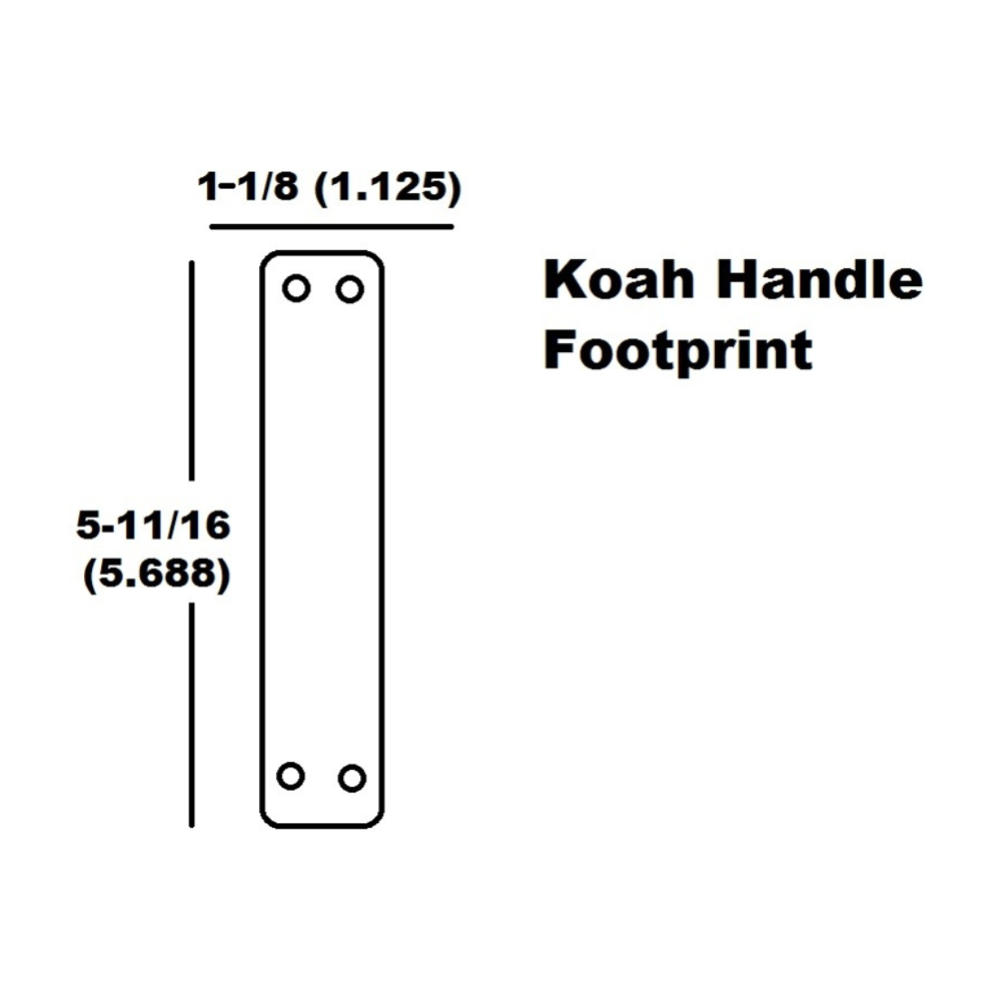 Koah Rock Grip Handle
