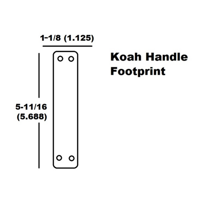 Koah Rock Grip Handle