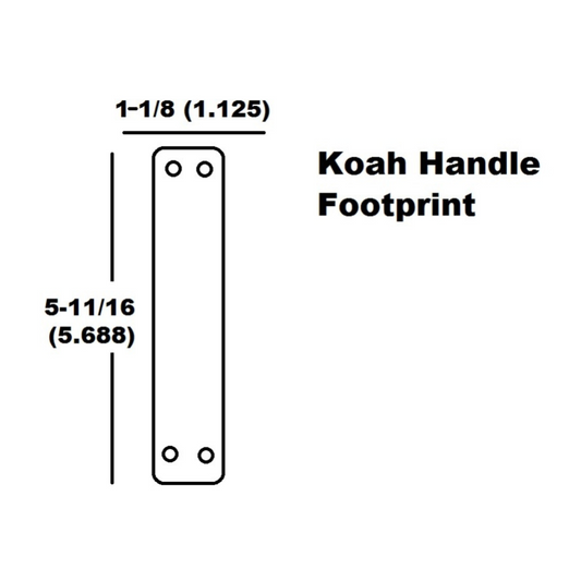 Koah Rock Grip Handle