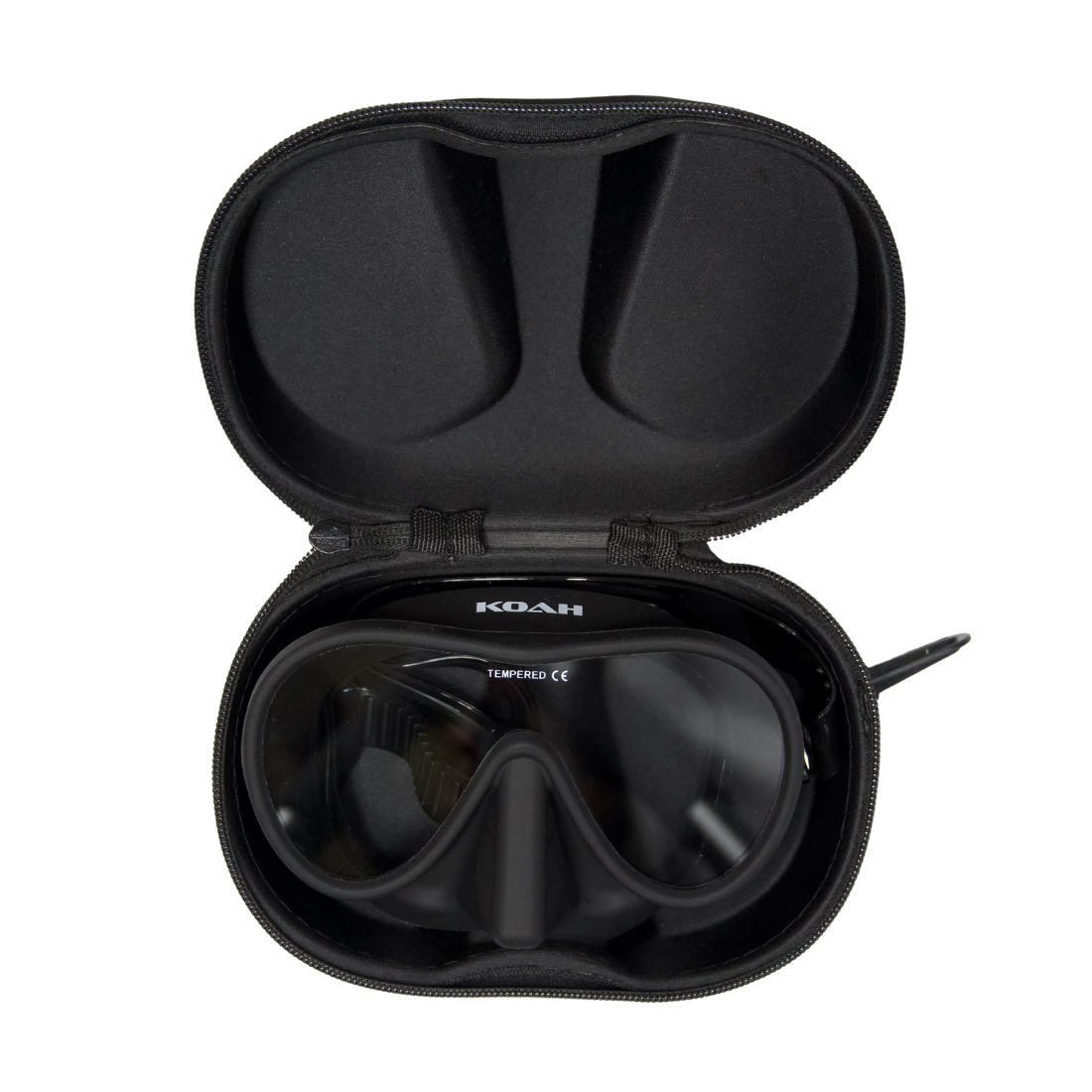 KOAH Frameless Dive Mask and Hard Case