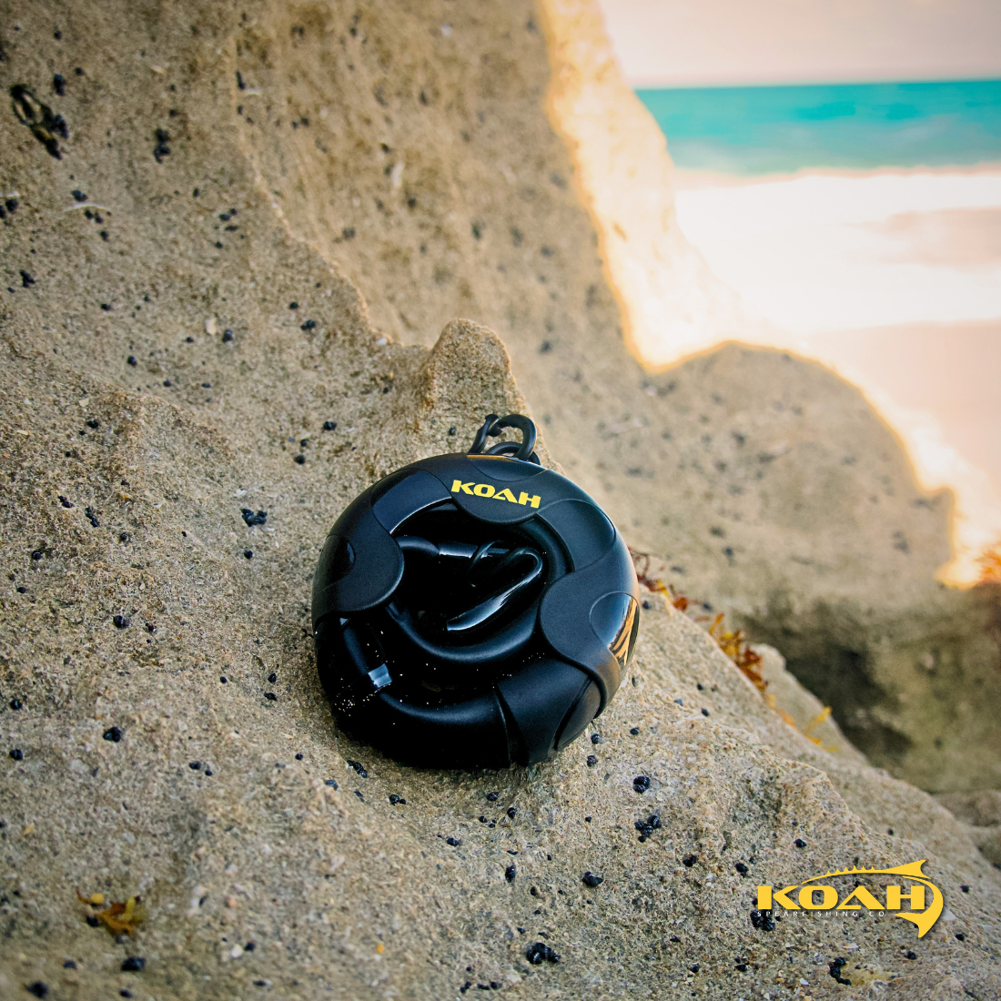 KOAH Roll-Up J Snorkel with Carry Case