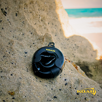 KOAH Roll-Up J Snorkel with Carry Case