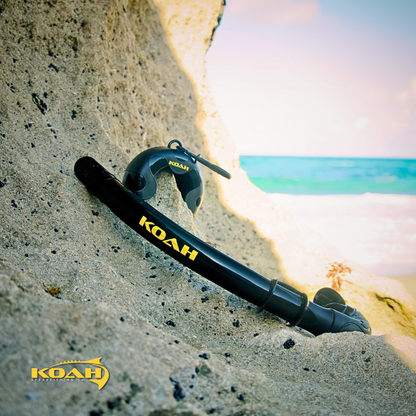 KOAH Roll-Up J Snorkel with Carry Case