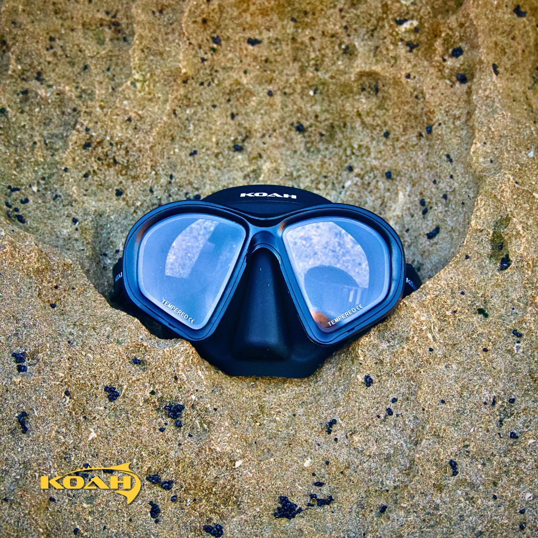 KOAH Framed Dive Mask and Hard Case