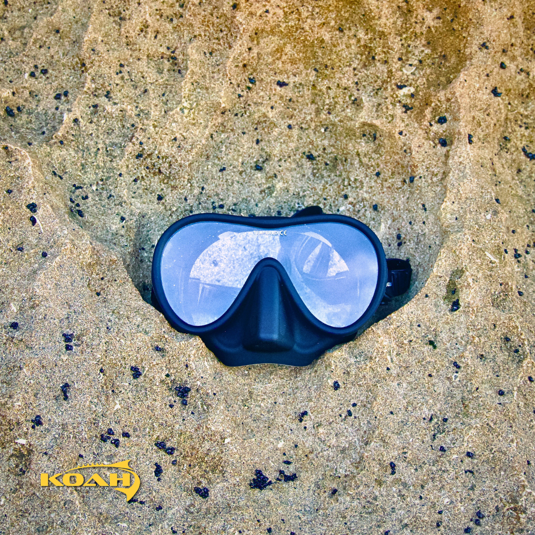 KOAH Frameless Dive Mask and Hard Case