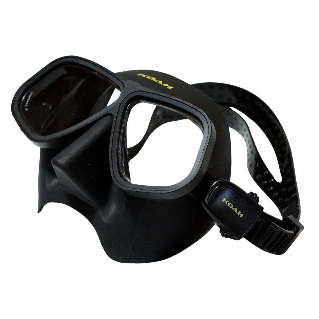 KOAH Low Volume Aluminum Frame Dive Mask And Case