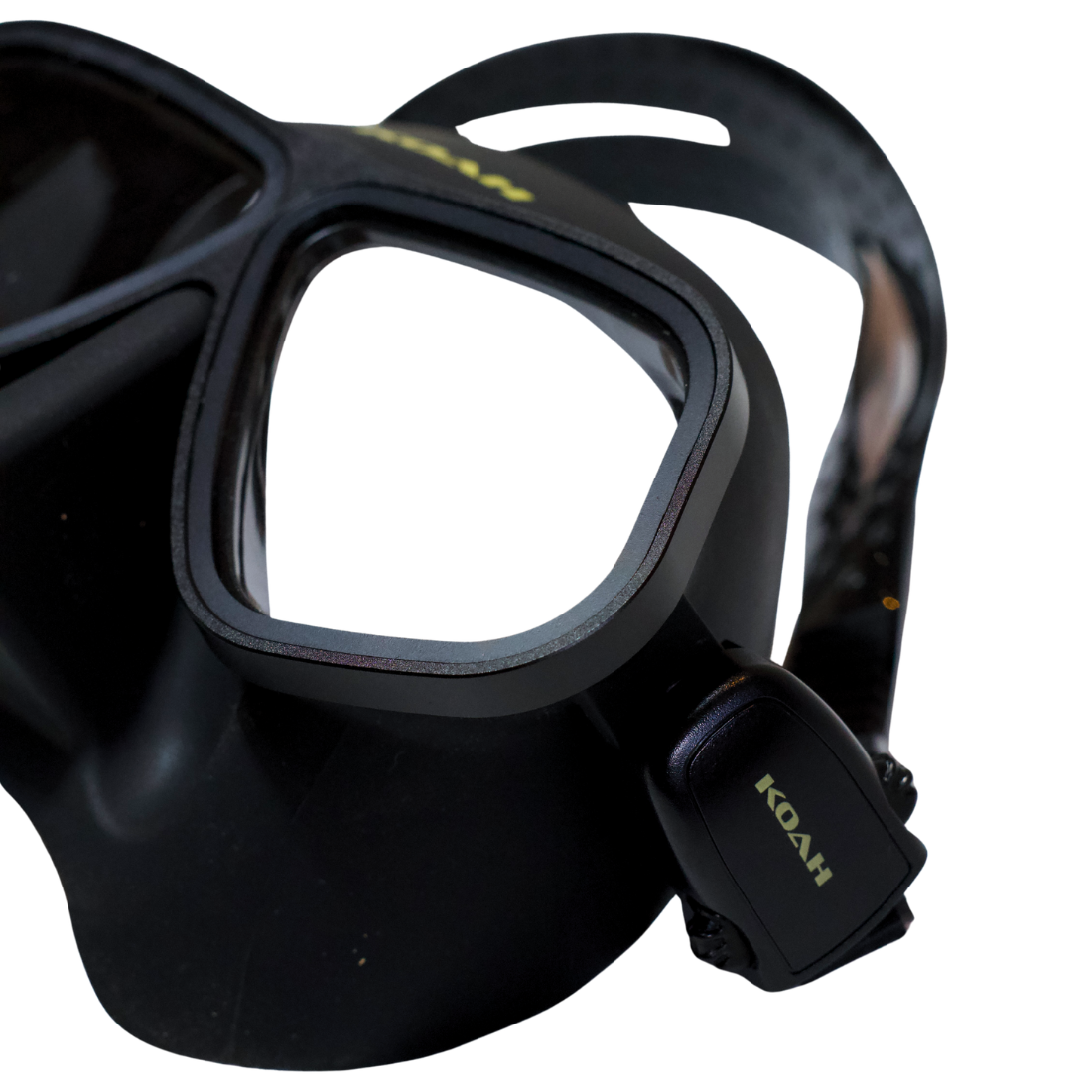 KOAH Low Volume Aluminum Frame Dive Mask And Case