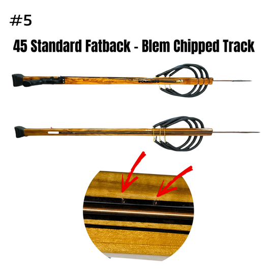 Black Friday Sale #5 - 45in Standard Fatback, Blem Chip in Track