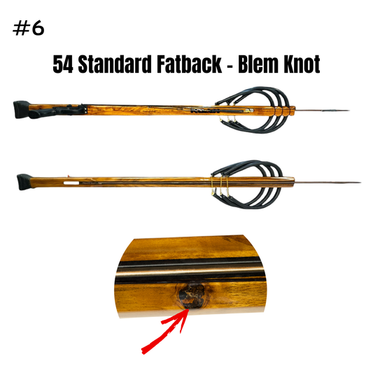 Black Friday Sale #6 - 54in Standard Fatback, Blem Knot