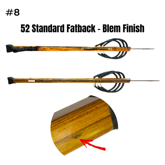 Black Friday Sale #8 - 52in Standard Fatback, Blem on Finish
