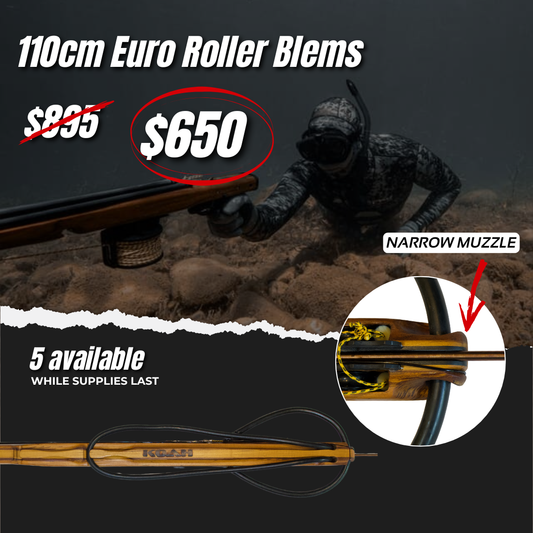 Black Friday Sale - 110cm Euro Roller Blem's, Narrow Muzzle
