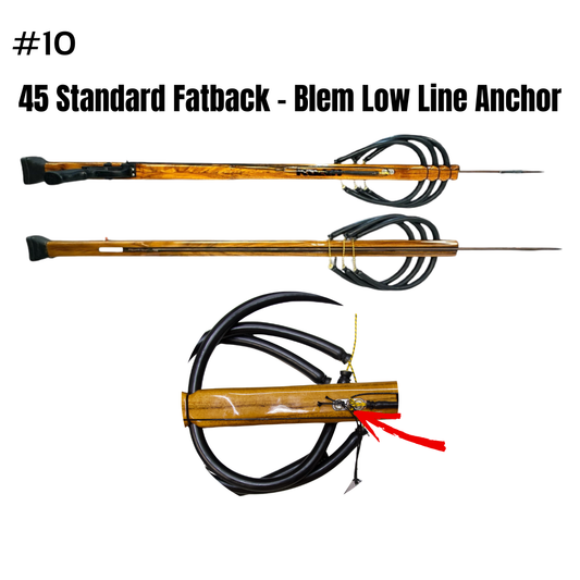 Black Friday Sale #10 - 45in Standard Fatback, Blem Low Line Anchor