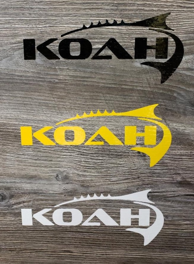 Koah decal vinyl Sticker